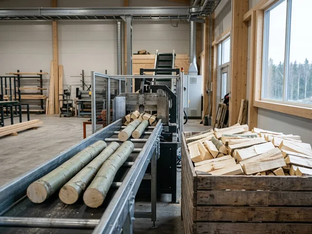 Заготовка и распил осиновых дров в Развилке
